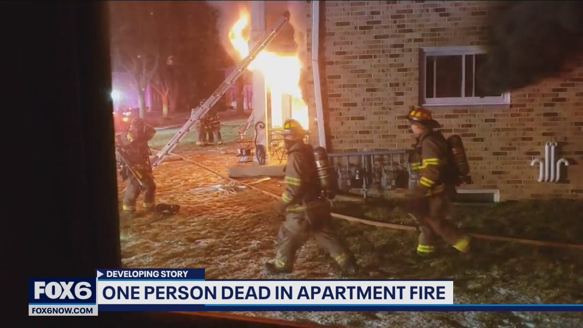 Waukesha apartment fire; 1 dead, others injured